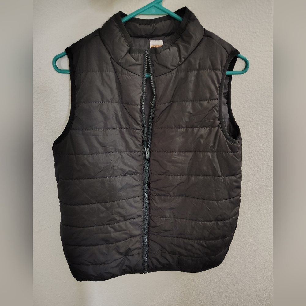 Gymboree Charcoal Quilted Vest